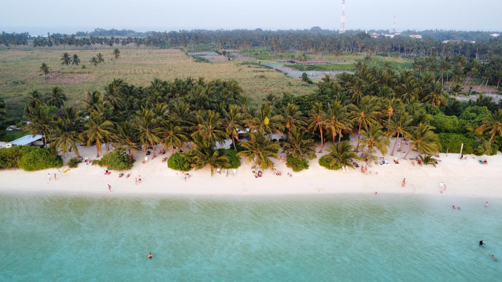 Blue Water Thoddoo Inn Bilik gambar